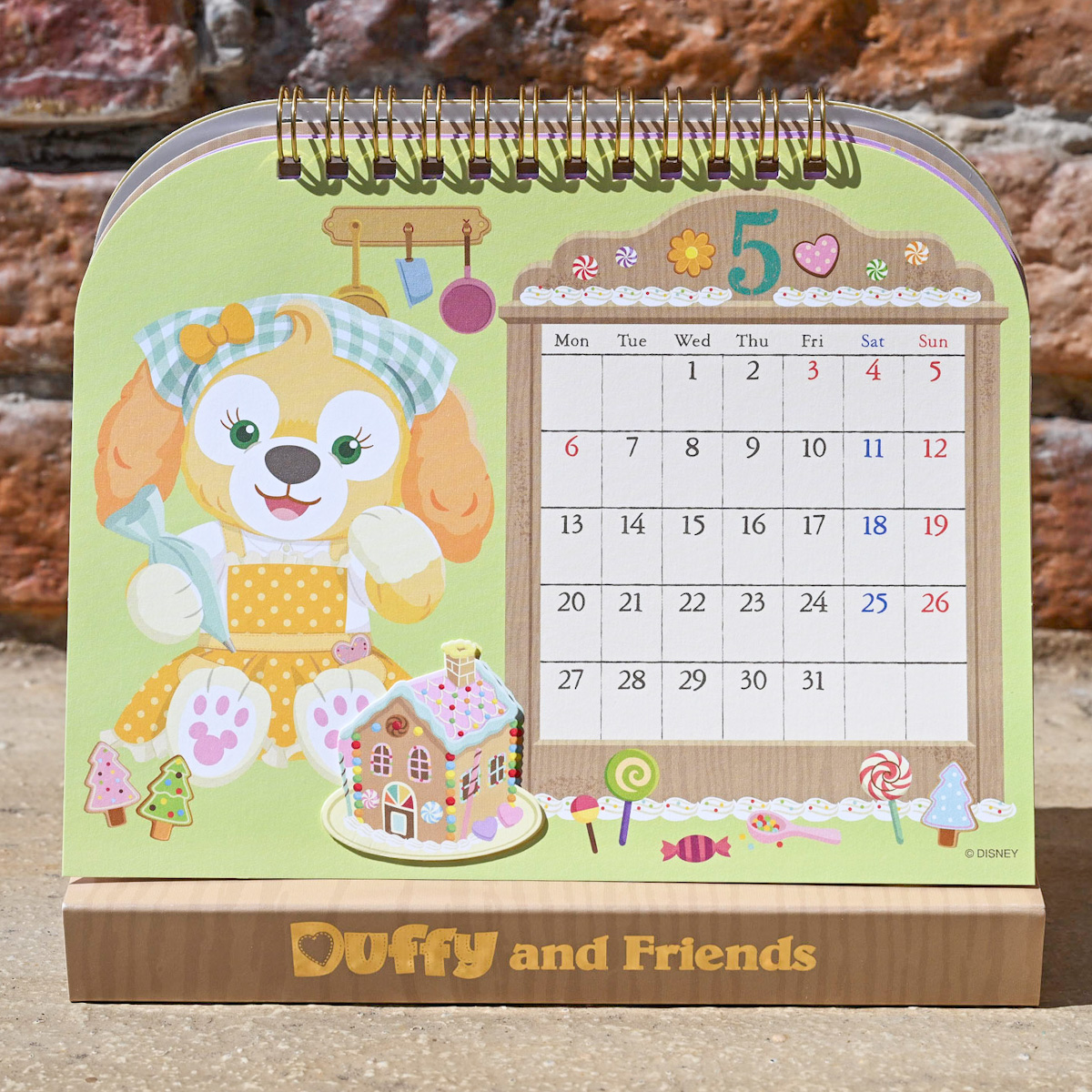 2024年用！東京ディズニーシー「ダッフィー&フレンズ」カレンダー