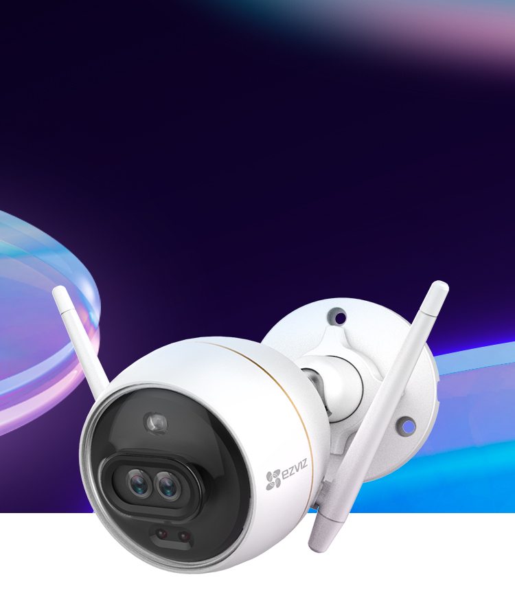 EZVIZ C3X - Dual-lens Wi-Fi camera with built-in AI