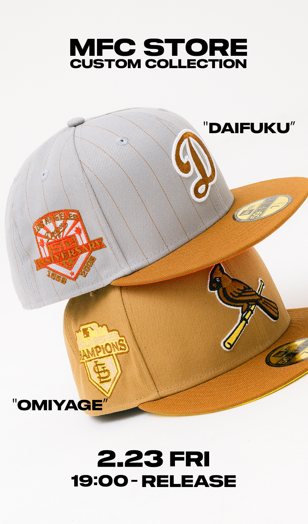 MFC STORE CUSTOM COLLECTION NEW ERA_“OMIYAGE” “DAIFUKU”