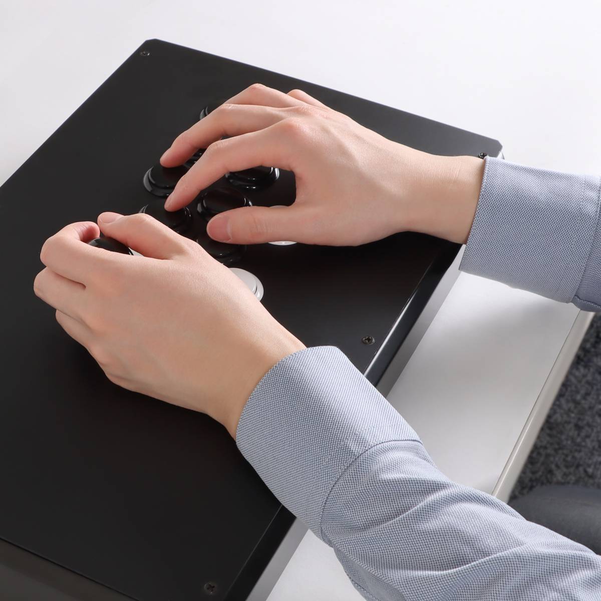 M-GAMING A01 Arcade Controller シャドウブラック | M-GAMING〔エム