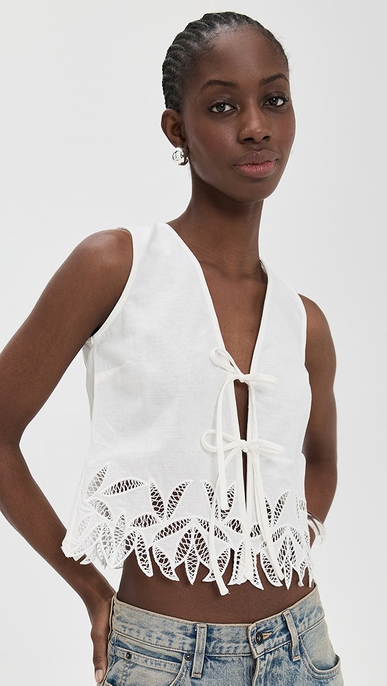 Theory Easy Tie Blouse | Shopbop