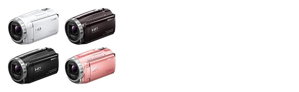 Amazon | SONY ビデオカメラHDR-CX675 32GB 光学30倍 ピンク Handycam
