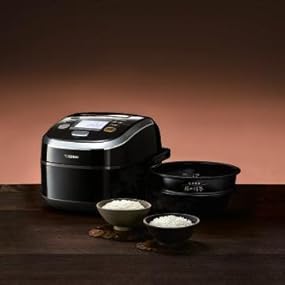 Amazon | 象印 炊飯器 圧力IH式 南部鉄器極め羽釜 5.5合 プライム