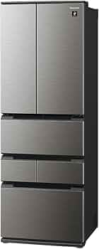 Amazon | シャープ 冷蔵庫 幅65.0cm 457L ピラーレスフレンチドア SJ
