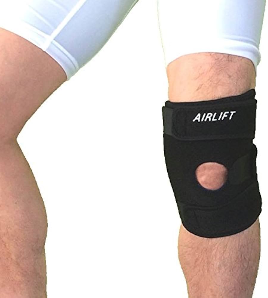 Amazon.co.jp: AIRLIFT 膝用サポーター 膝 サポーター バツグンの固定