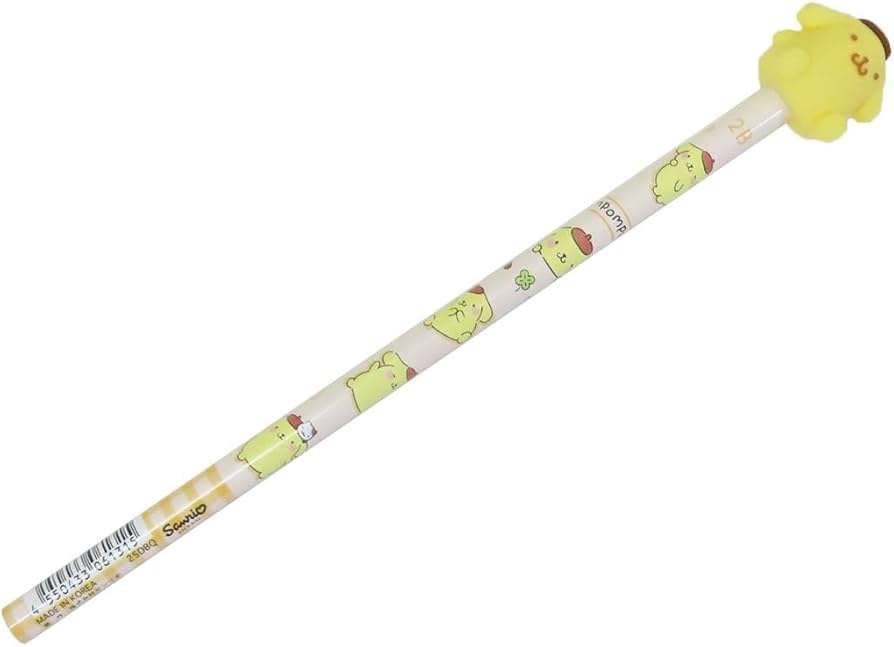 Amazon.co.jp: ポムポムプリン[えんぴつ]でかマスコット鉛筆2Bサンリオ