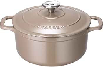 Amazon.co.jp: CHASSEUR サブライム ラウンドキャセロール 24cm マロン