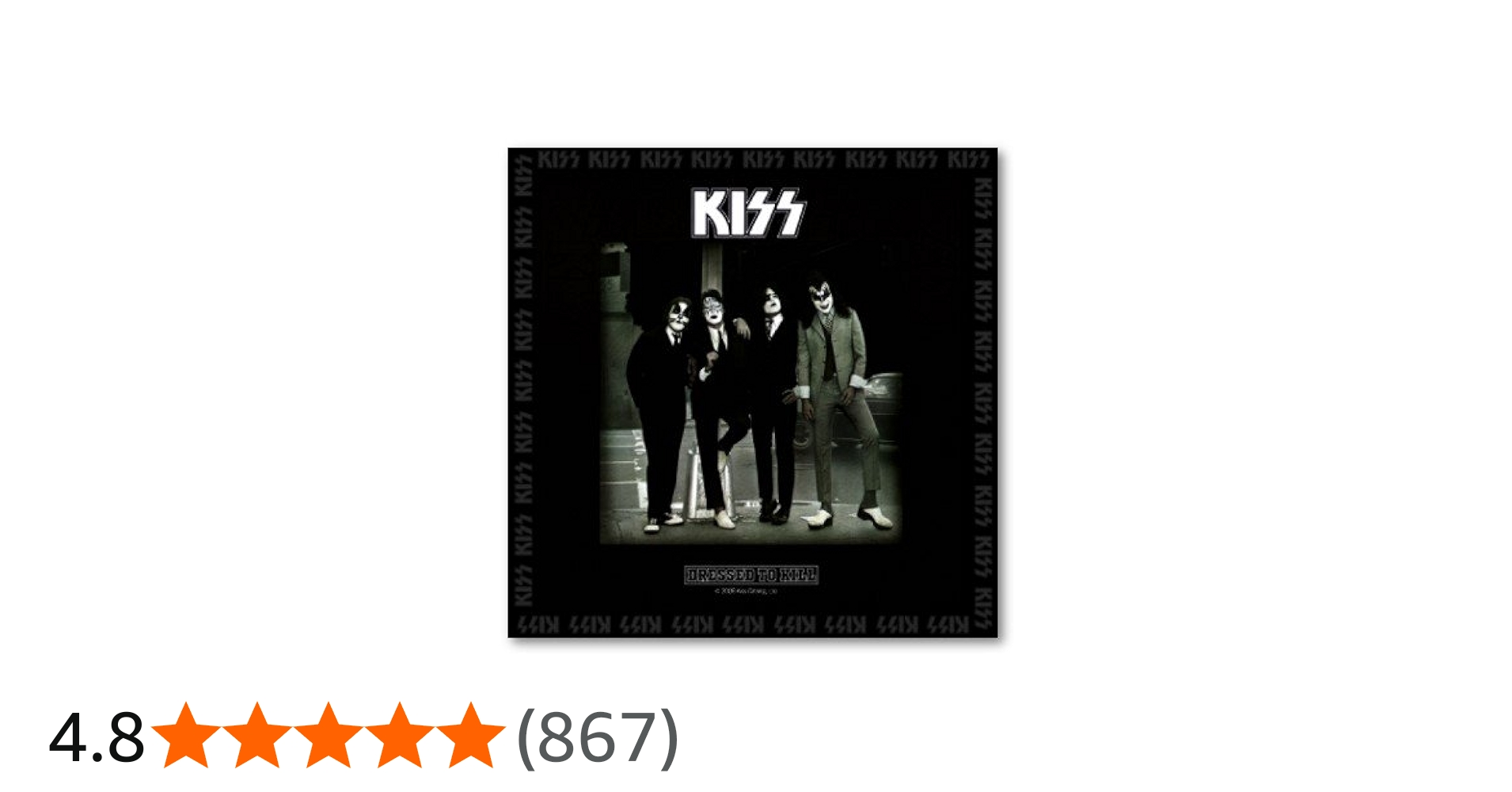 KISS キッス DRESSED TO KILL 地獄への接吻 LPレコード KISS - Dressed