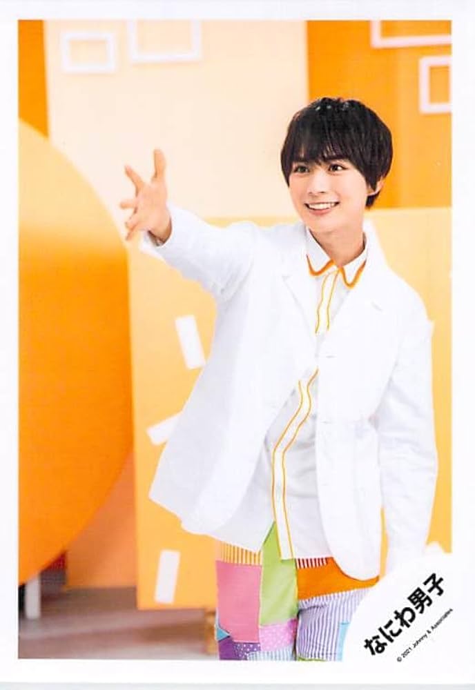 Amazon.co.jp: なにわ男子 大西流星 公式写真 写真 フォト （スリーブ