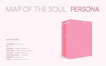 Amazon.com: BTS Album - MAP OF SOUL : PERSONA [ 2 Ver. ] CD