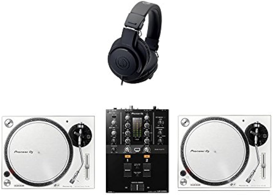 Amazon | Pioneer DJ PLX-500-W アナログDJ初心者セット [ターン