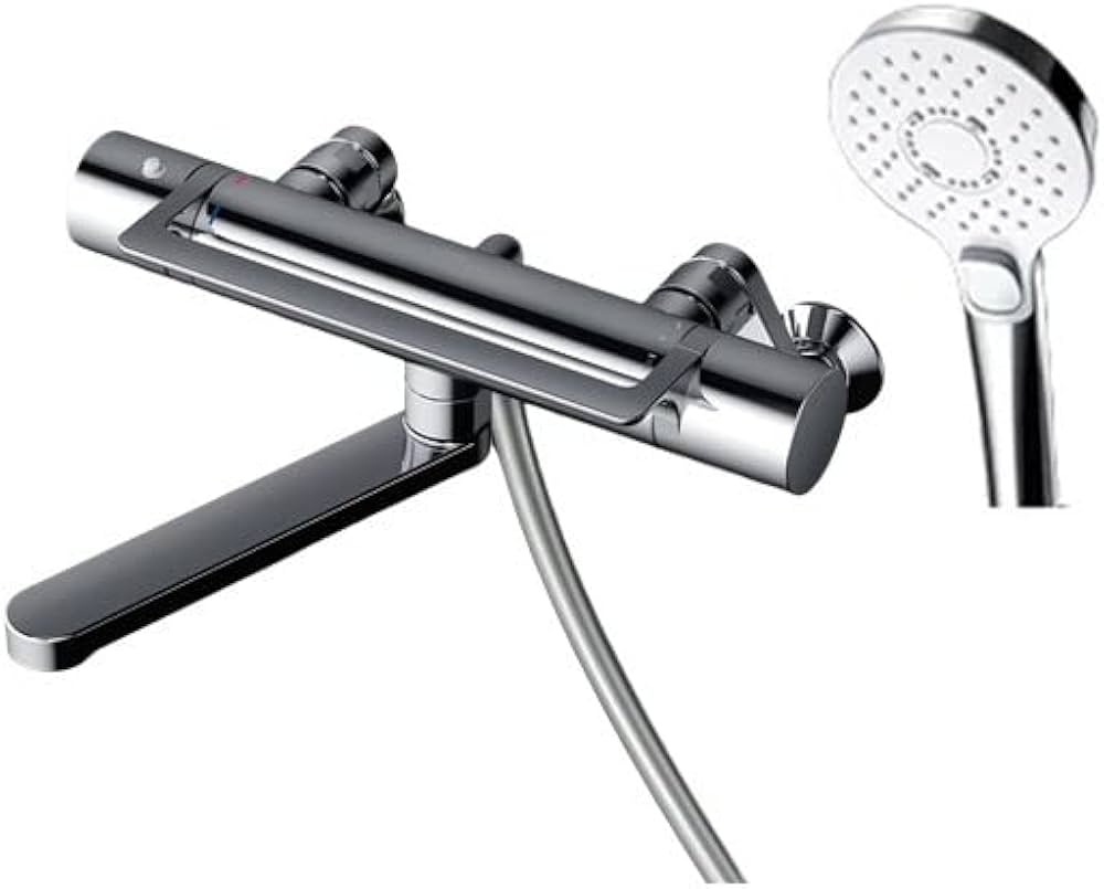 Amazon | TOTO 浴室用壁付サーモスタット混合水栓 アーチハンドル