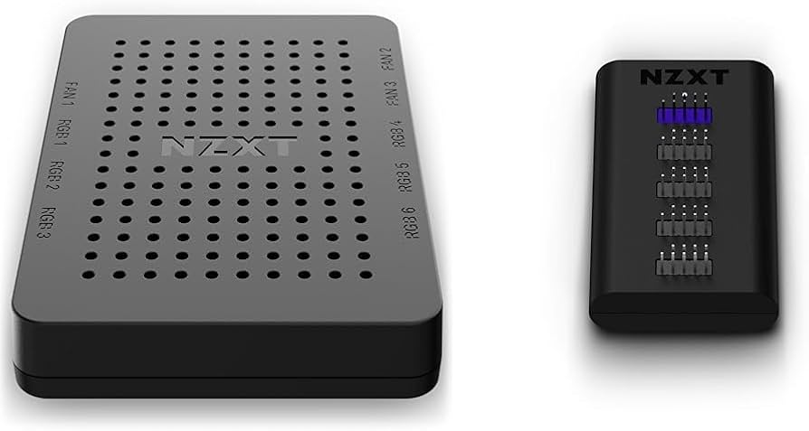 Amazon.com: NZXT RGB & Fan Controller - AC-CRFR0-B1-6 RGB Lighting