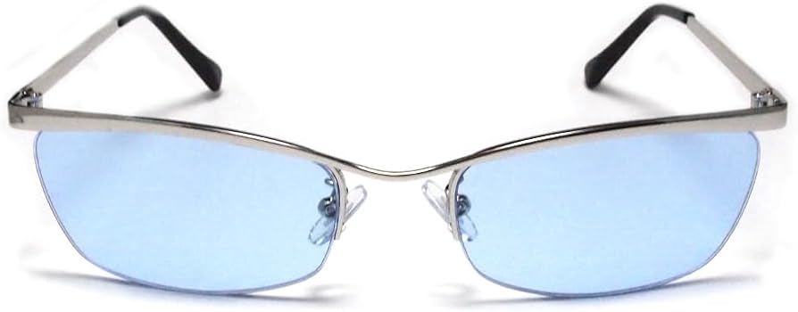 Amazon.co.jp: [なんでもやほんぽ] ハーフリム サングラス UVカット