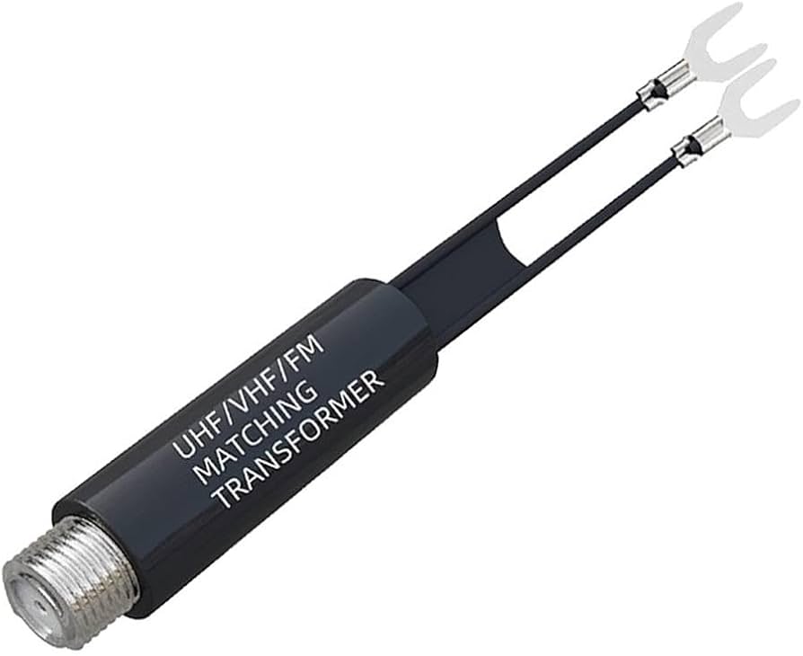 Amazon.co.jp: アンテナ整合器 セパレーター F型 75Ω-300Ω メス