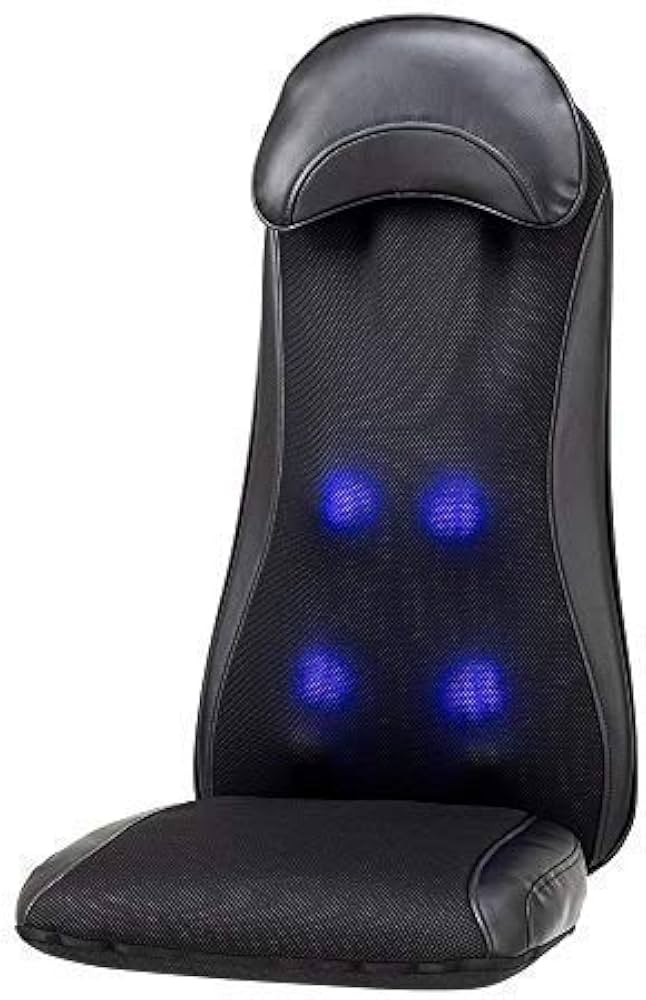 Amazon.co.jp : ドクターエア 3Dマッサージシート MS-04 ブラック 本体