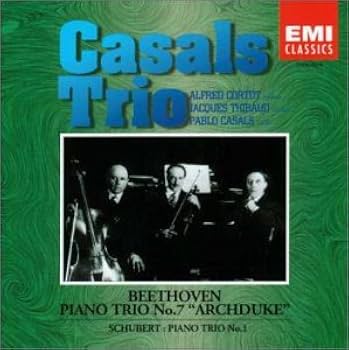 ベートーヴェン : 大公トリオ、シューベルト : ピアノ三重奏曲第1番