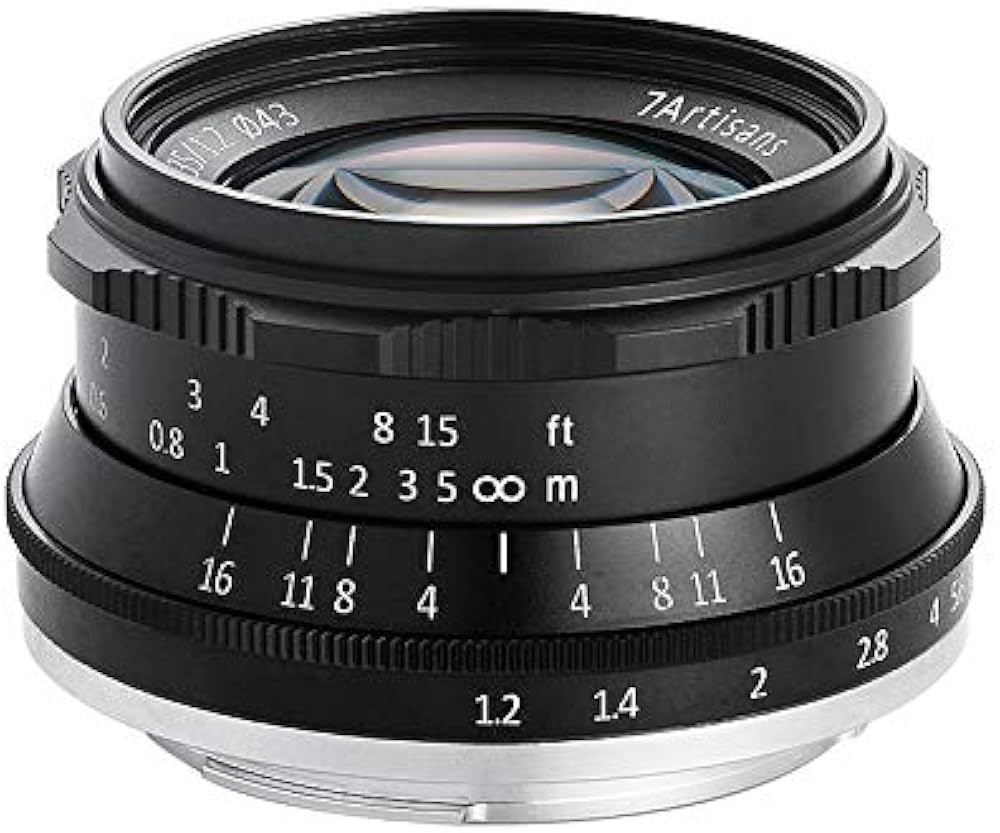 Amazon.co.jp: 【国内正規品】七工匠 7artisans 3512FXB 35mm F1.2