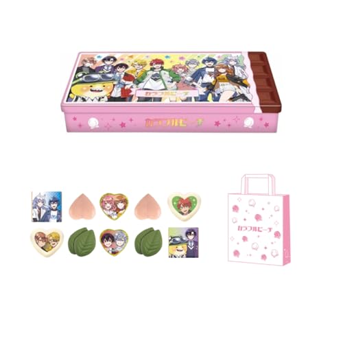 カラフルピーチ レクタングルチョコ缶 1個 からぴち カラピチ チョコ