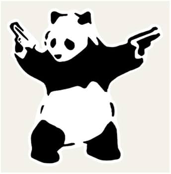 Amazon.co.jp: バンクシー パンダ ステッカー Banksy DESTROY PANDA