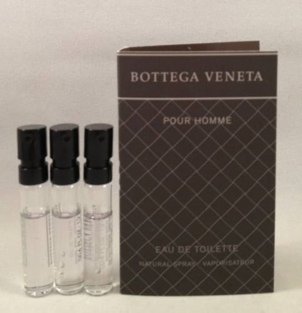 Amazon.com : 3 Bottega Veneta Pour Homme EDT .04 Oz/1.2 Ml Each