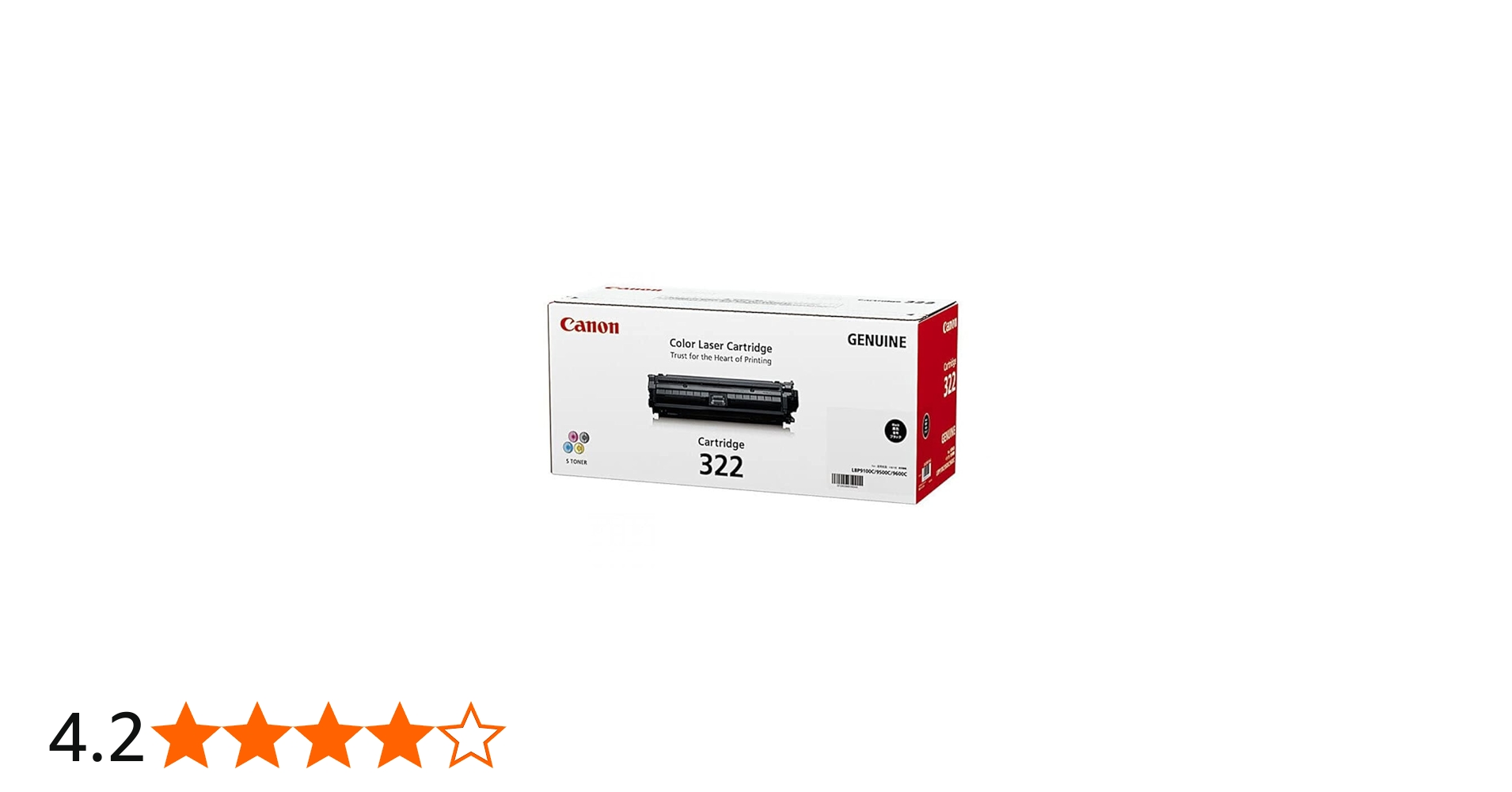 Amazon | CANON トナーカートリッジ322ブラック 2652B001 CN-EP322BKJ