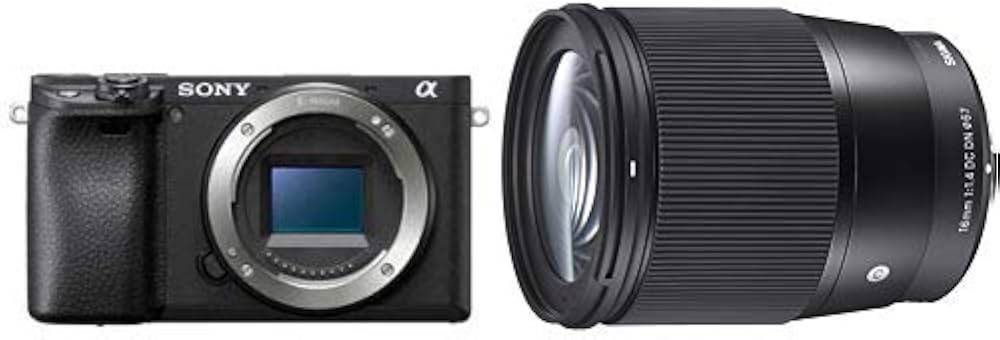 Amazon | SONY(ソニー) 【α6400 と 単焦点レンズ(SIGMA 16mm F1.4 DC