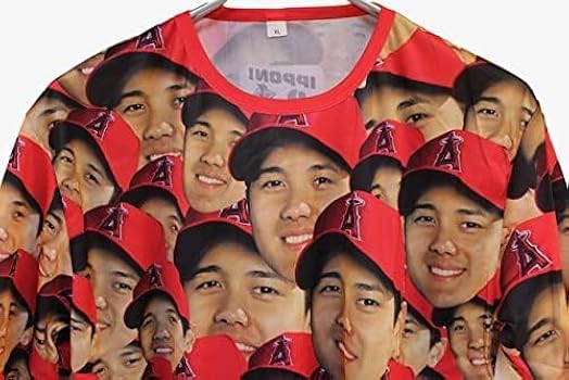 Amazon.co.jp: 大谷翔平選手 MVP 顔だらけTシャツ XL 非売品 限定