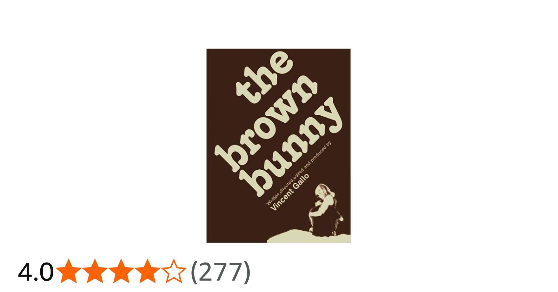 Amazon.co.jp: ブラウン・バニー [DVD] : ヴィンセント・ギャロ