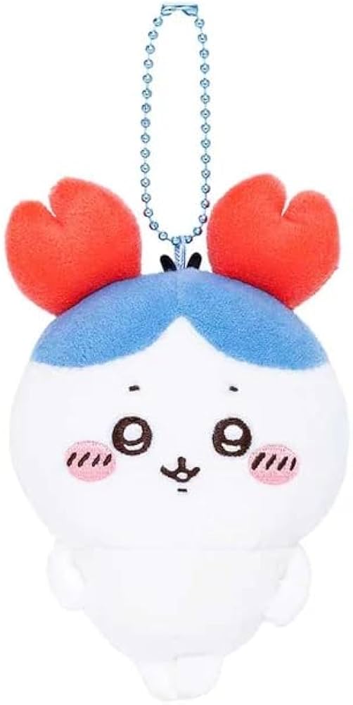 Amazon.co.jp: ちいかわ カニなハチワレ マスコット : おもちゃ