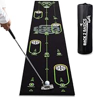 Amazon | BACK2BASICSGOLF パターマット パター練習マット パター練習