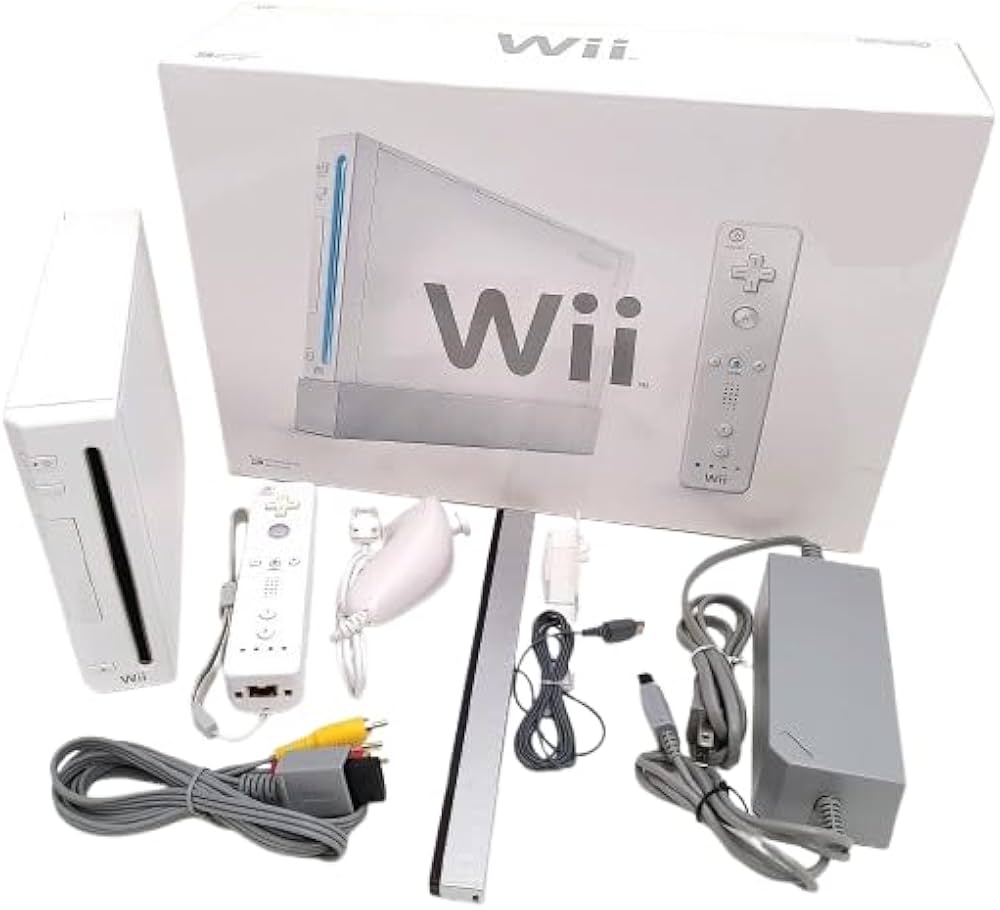 Amazon.com: BOXED Nint endo Wii RVL-001 Console - White Retro