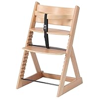 Amazon.co.jp: 不二貿易 ベビーチェア ナチュラル ベルト 木製 83236