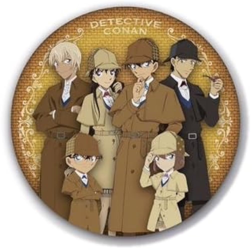 Amazon.co.jp: 名探偵コナンプラザ 会場限定 特大缶バッジ 黄色ver