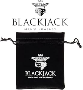 Amazon.com: BLACKJACK Men's Genuine Gemstones Adjustable Bead