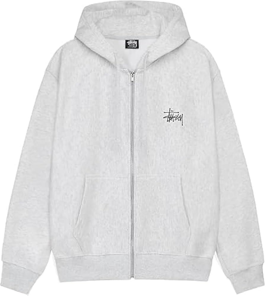 Amazon.co.jp: [ステューシー] ベーシックロゴプリント BASIC ZIP HOOD