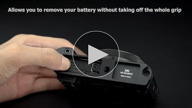 Amazon | JJC 金属 ハンドグリップ Sony RX100 VII RX100M7 専用 電池