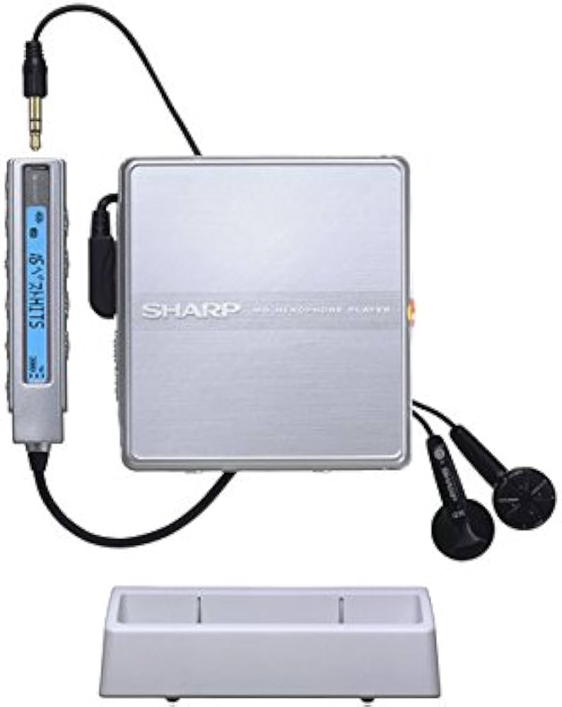 Amazon | SHARP シャープ MD-ST600-S シルバー系 ポータブルMD