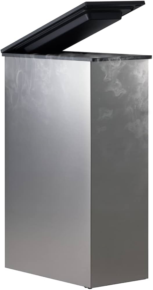 Amazon｜サンカ 【冷やすゴミ箱】CLEAN BOX 20L ふた付き シルバー