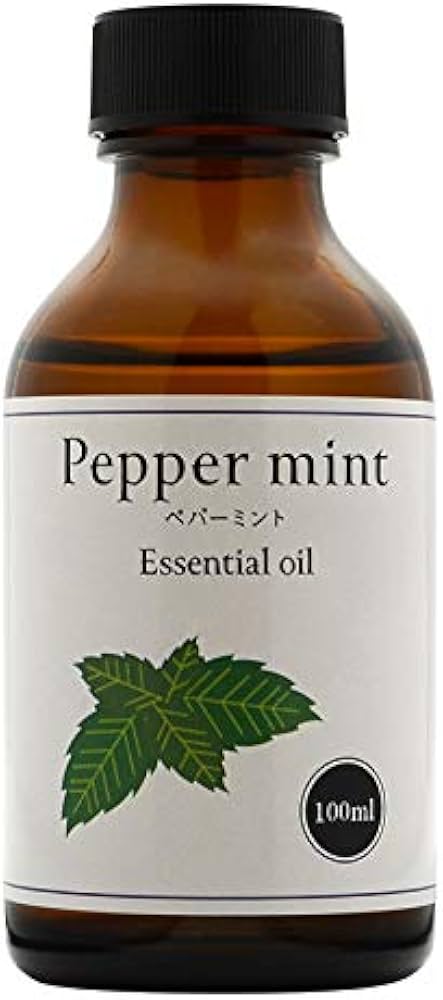 Amazon.co.jp: 天然100% ペパーミント オイル 100ml 精油