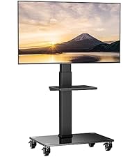 Amazon.co.jp: Perlegear テレビスタンド キャスター付き 壁寄せ tv