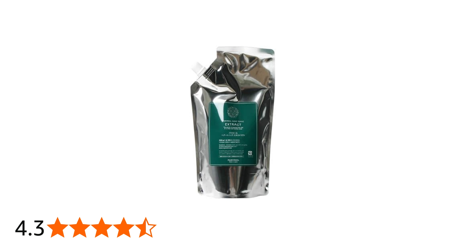 Amazon | パミロール ヘアートニック エキストラクト (詰替え) 500ml