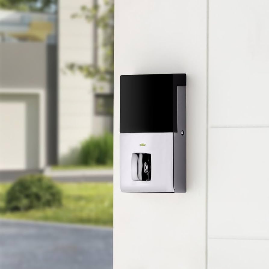 8225.190.ZW Minneapolis Touchscreen ZWave Deadbolt - Satin Black