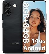 Amazon | UMIDIGI G9A simフリー スマホ 本体 8GBRAM+64GB/1TB拡張