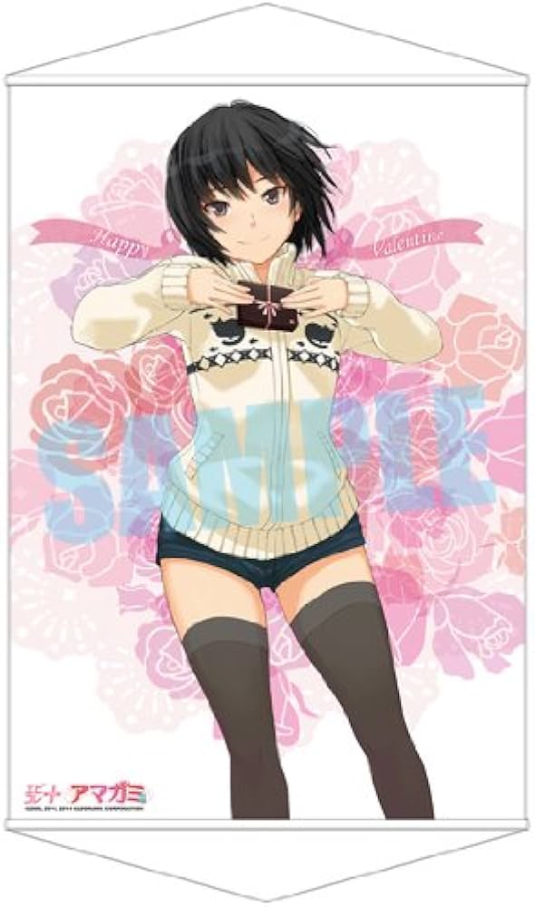 Amazon.co.jp: エビコレ + アマガミ 七咲逢 A2タペストリー : おもちゃ