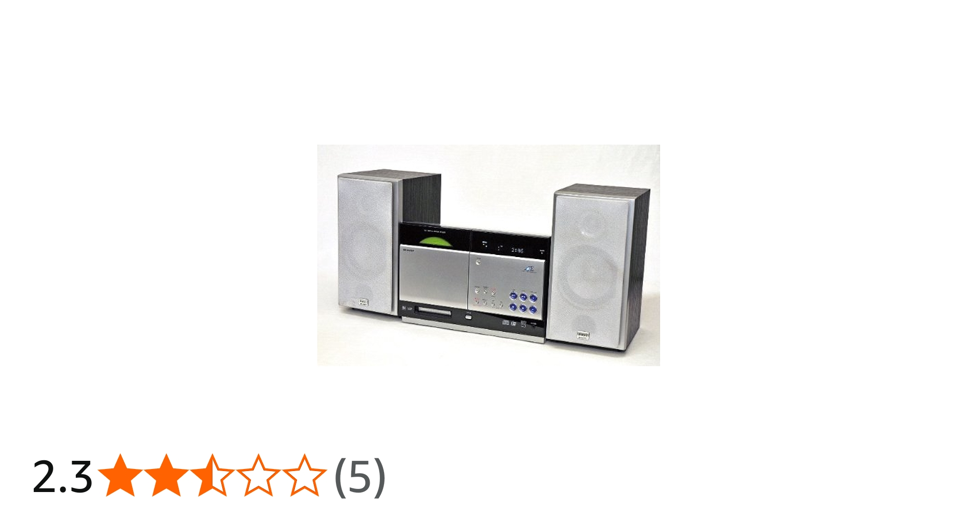 Amazon | SHARP シャープ SD-CX8-B ブラック 1ビットデジタルシステム