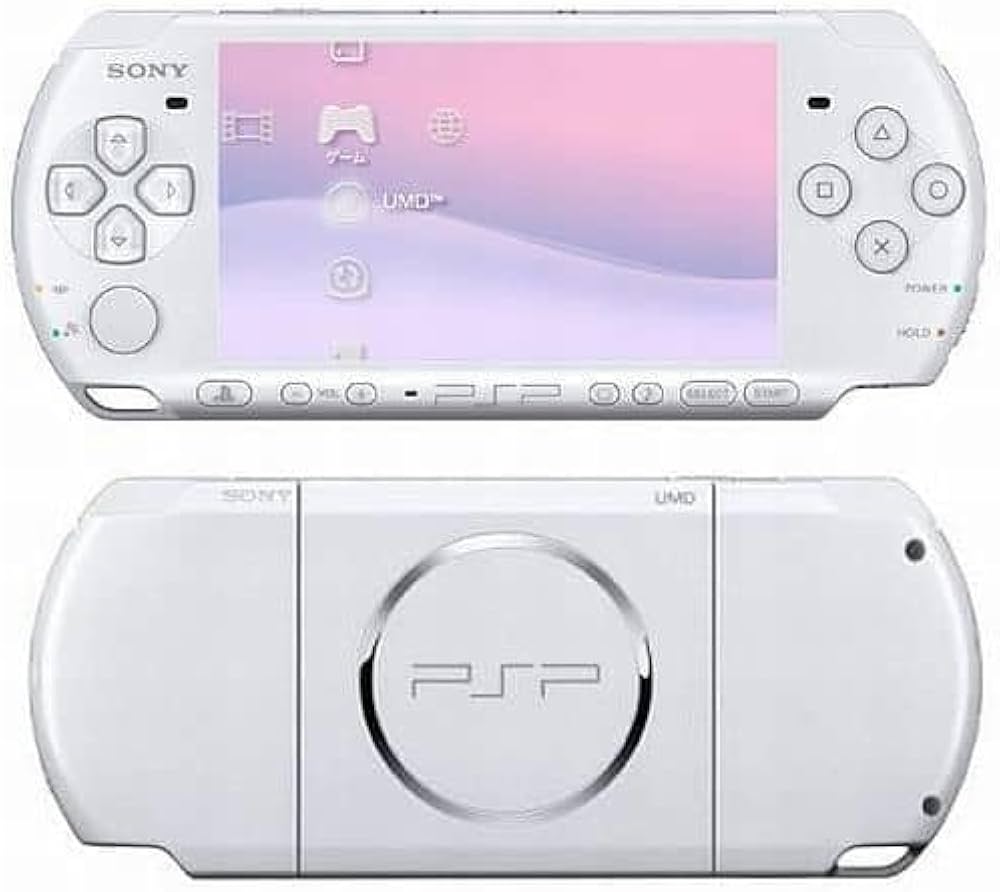 Amazon.com: Sony PSP-3000 Pearl White Bundle Handheld Console