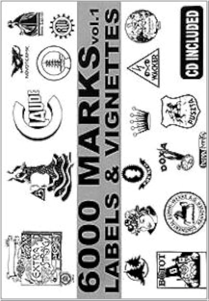 Amazon | 6000 Marks Labels and Vignettes | Commercial