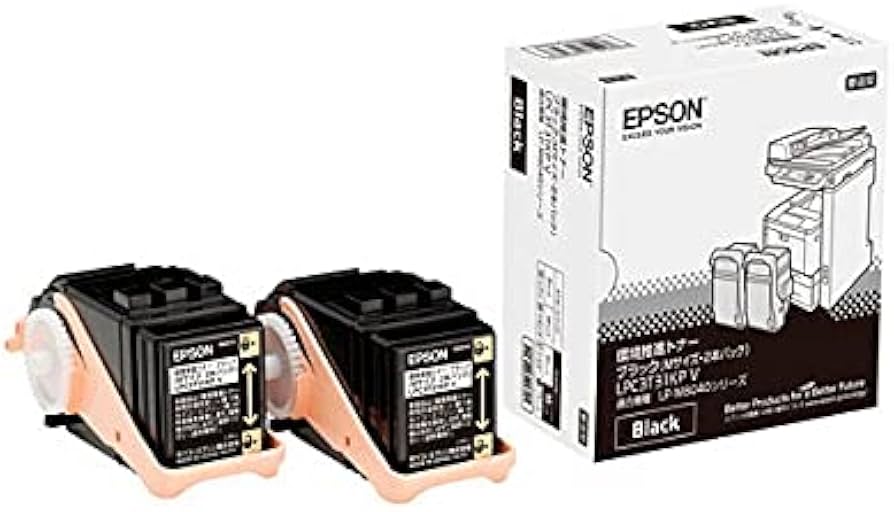 Amazon.co.jp: EPSON 環境推進トナーLPC3T31KPV ブラック 2本セット