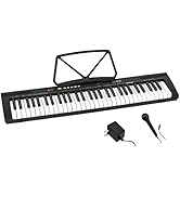 Amazon.co.jp: TORTE トルテ 電子キーボード 61鍵盤 日本語表記 300